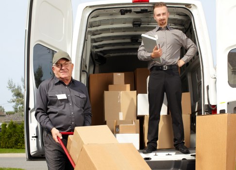 Man With Van Stratford vehicle supporting sustainable removals in East London