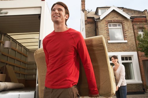 Packing and loading support for a Stratford man and van booking