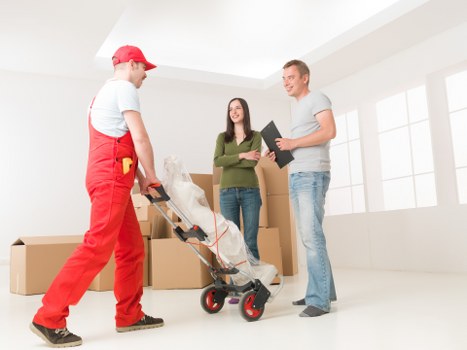 Waste disposal and transport compliance for moving services