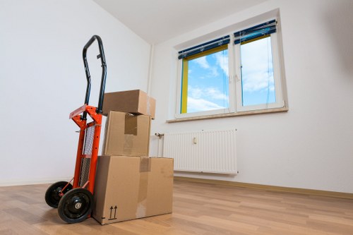 Careful packing and furniture handling during a Stratford relocation