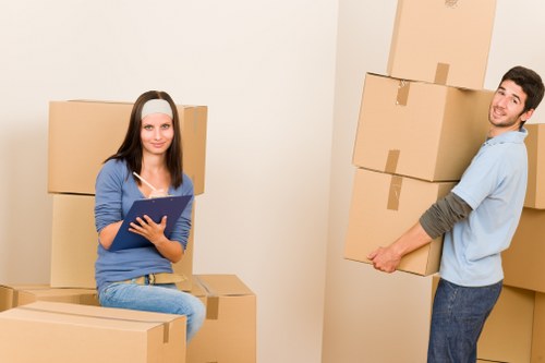 Packing and furniture loading for a Stratford move