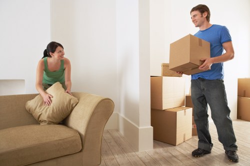 Moving van in Stratford for residential and commercial removals